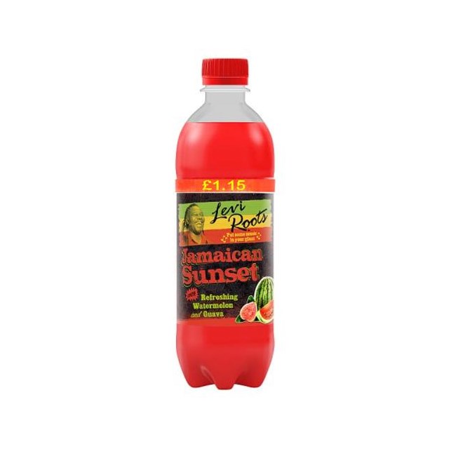 Levi Roots Jamaican Sunset 500ml £1.15 (12 Pack)