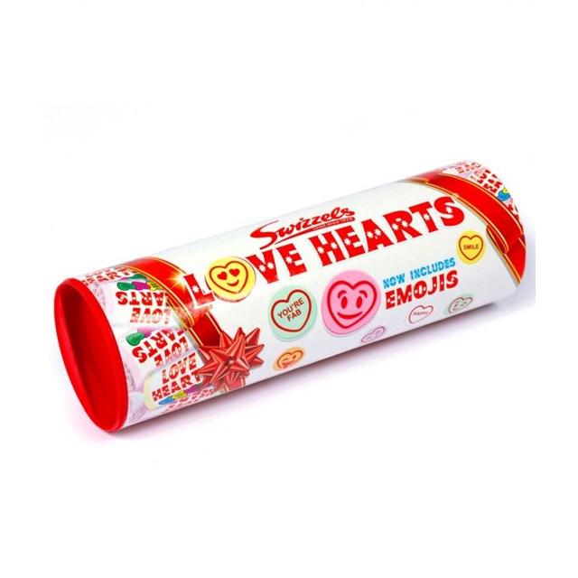 SWIZZELS GIFT TUBES LOVE HEARTS
