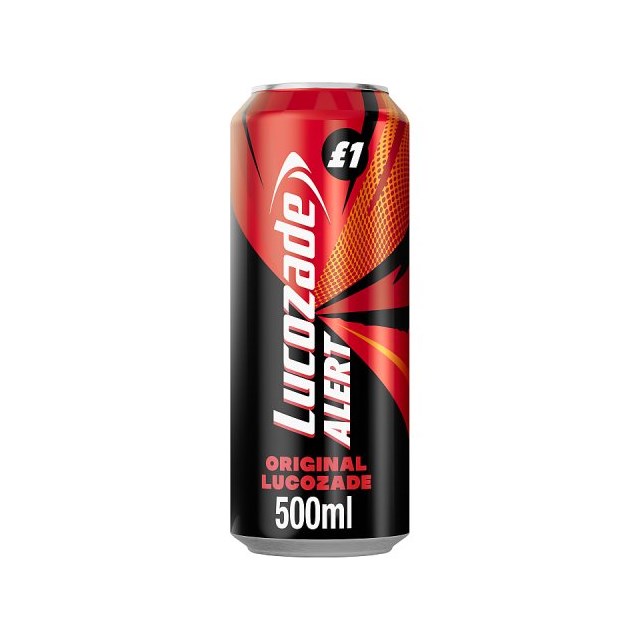 Lucozade Alert Original 500ml £1 (12 Pack)