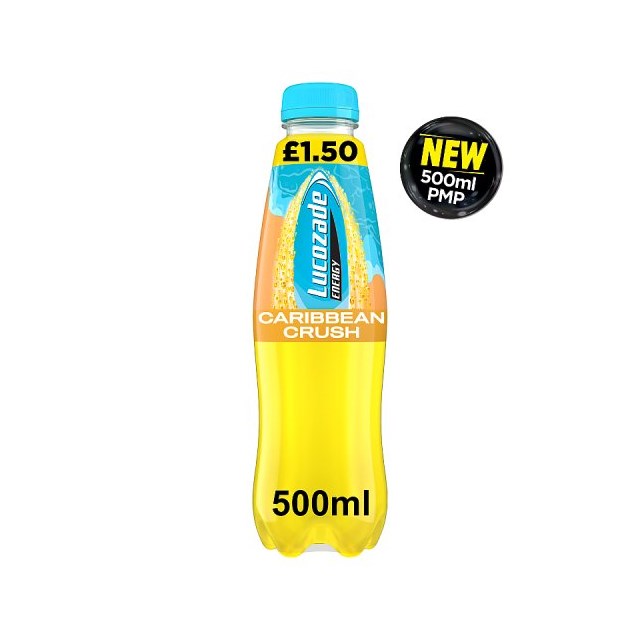 Lucozade Energy Caribbean Crush 500ml £1.50 (12 Pack)