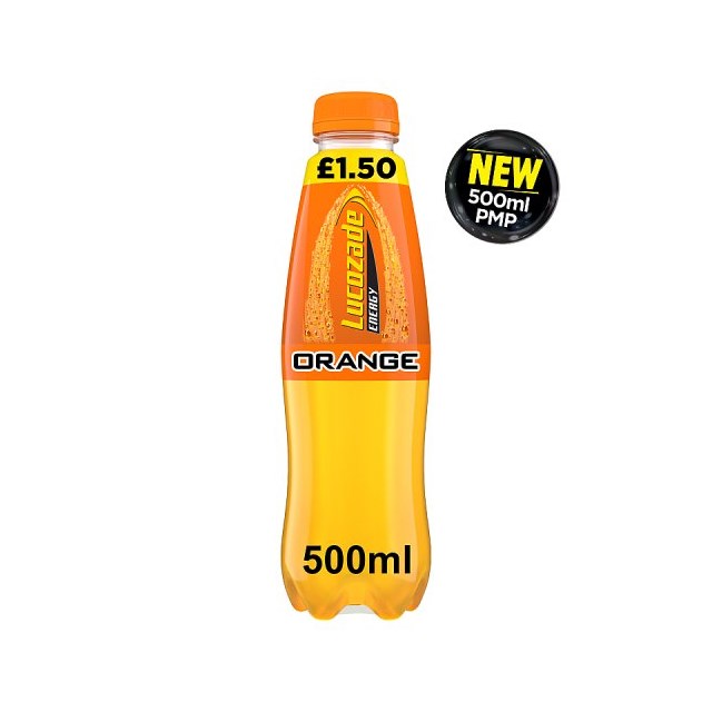 Lucozade Energy Orange 500ml £1.50 (24 Pack)