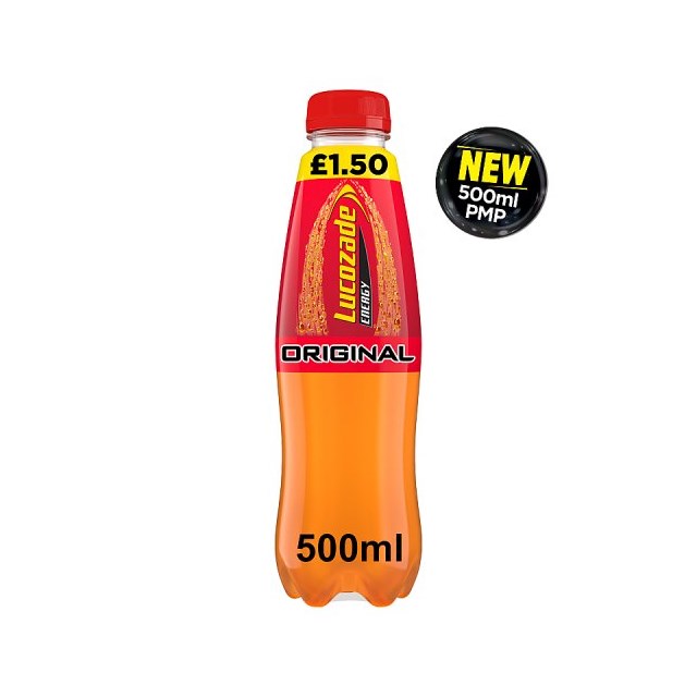 Lucozade Energy Original 500ml £1.50 (24 Pack)