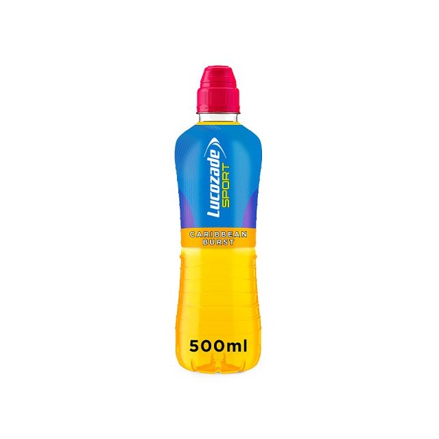Lucozade Sport Caribbean Burst 500ml (12 Pack)