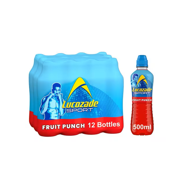 Lucozade Sport Fruit Punch 500ml 12 Pack
