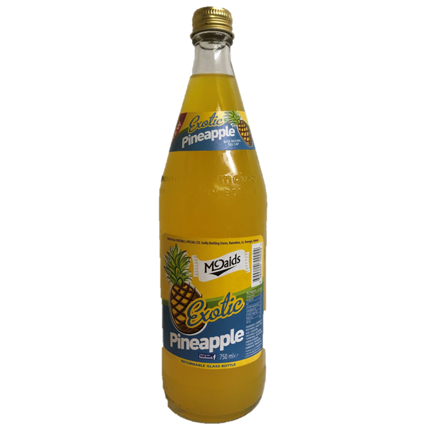 McDaids Pineapple Glass Bottle 750ml (12 Pack)