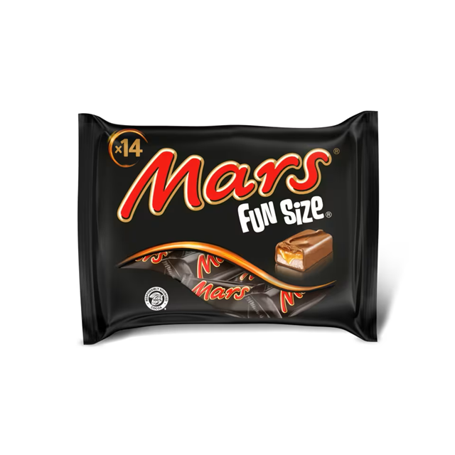 Mars Fun Size Mini Chocolate Bars 18g 14 Pack