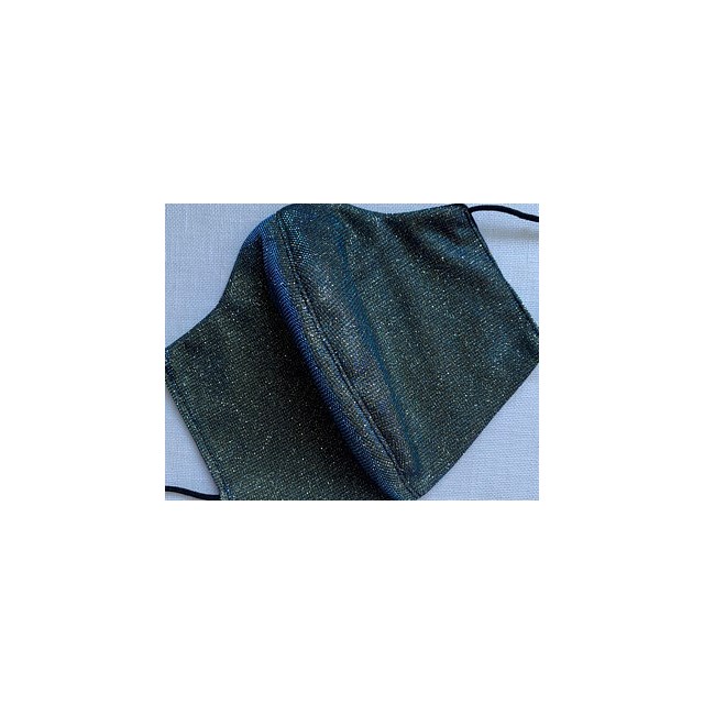 HOLOGRAPHIC FABRIC HANDMADE in the UK FACEMASK WASHABLE RE-USABLE