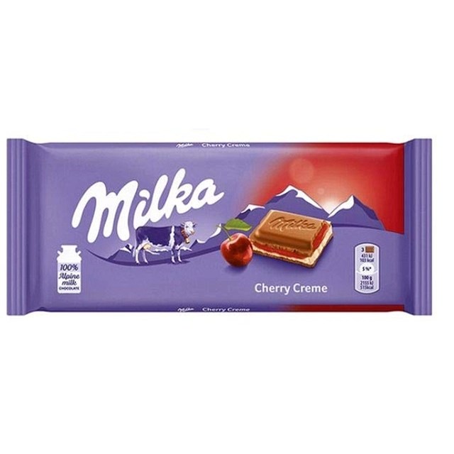 MILKA CHERRY CREME SINGLE BAR