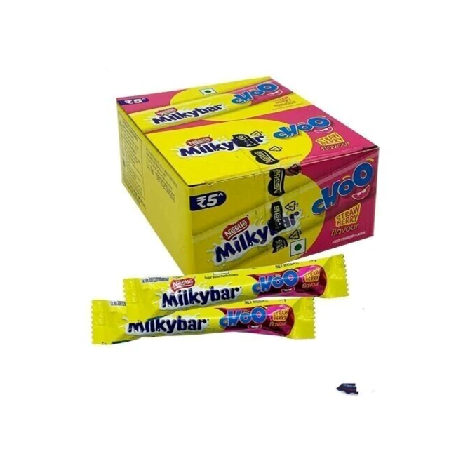 Milkybar Choo Strawberry 10g 28 Pack