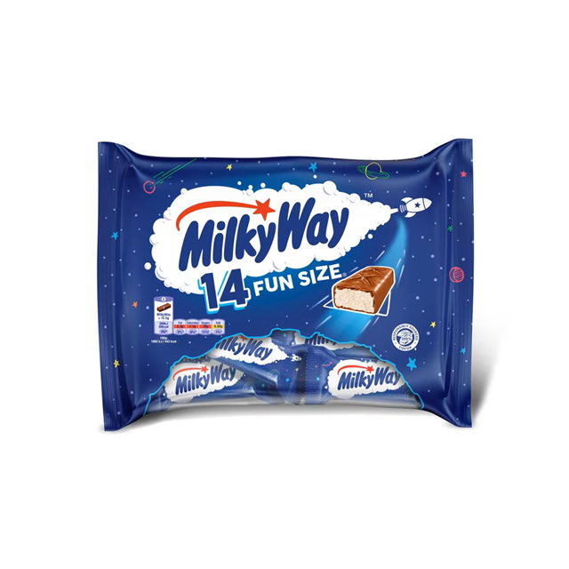 MilkyWay Fun Size 15.5g 14 Pack
