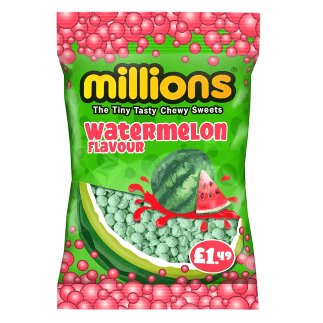 Millions Watermelon Flavour 110g 12 Pack £1.49