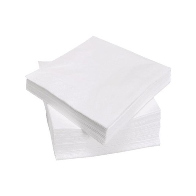 NAPKIN 1PLY WHITE