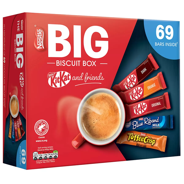 Nestle Big Biscuit Box 69 bars