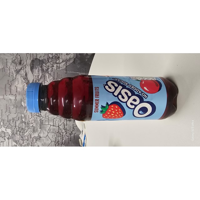 Oasis Summer Fruits No Added Sugar 500ml 12 Pack