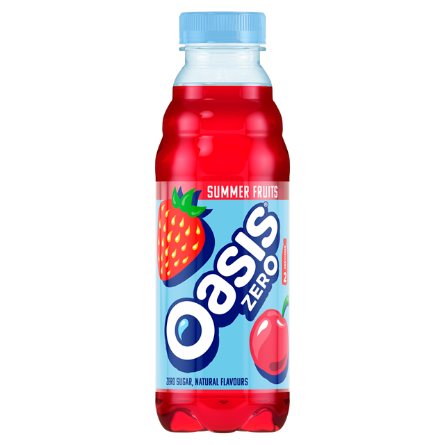 Oasis Summer Fruits No Added Sugar 500ml 12 Pack