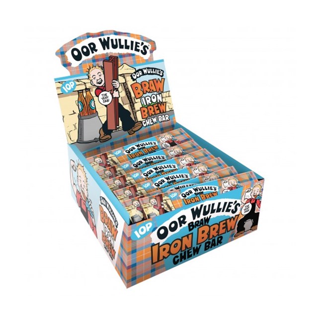 Oor Wullie Irn Bru Chew Bar 11g (72 Pack)