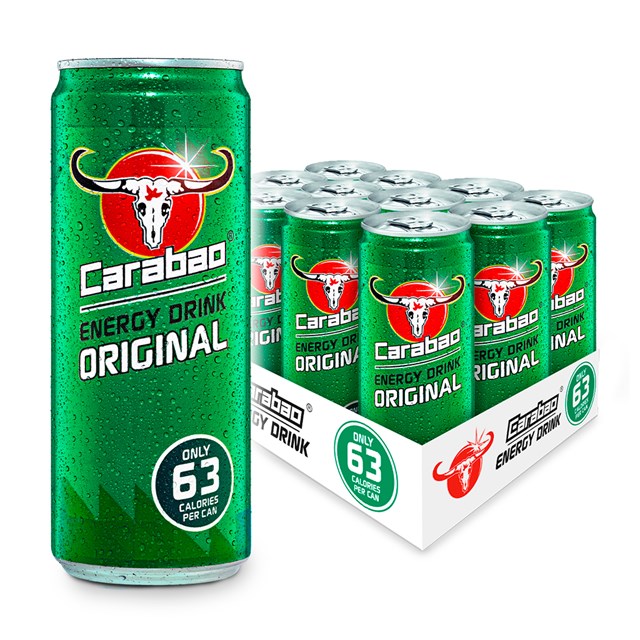 CARABAO ENERGY DRINK ORIGINAL 330ml 69P (12 PACK)