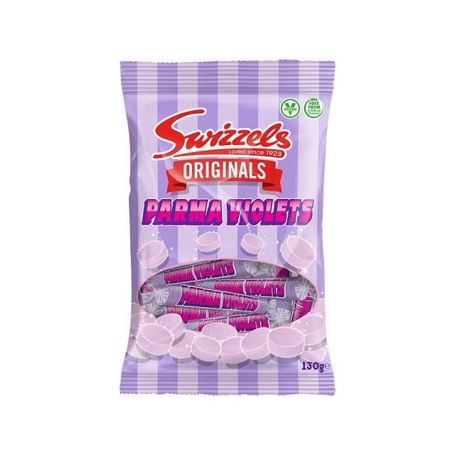Swizzels Originals Parma Violets 130g (12 Pack)