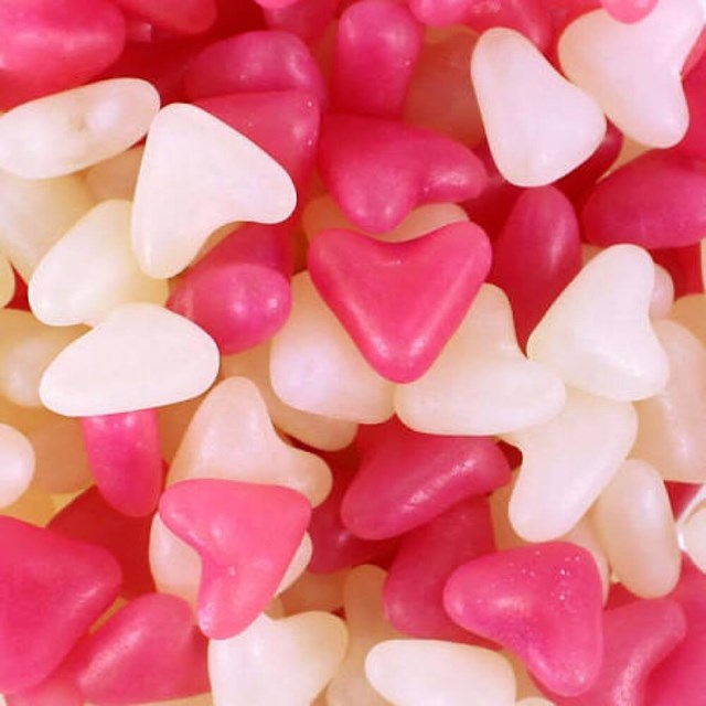 BARRATT PINK & WHITE HEARTS 3kg