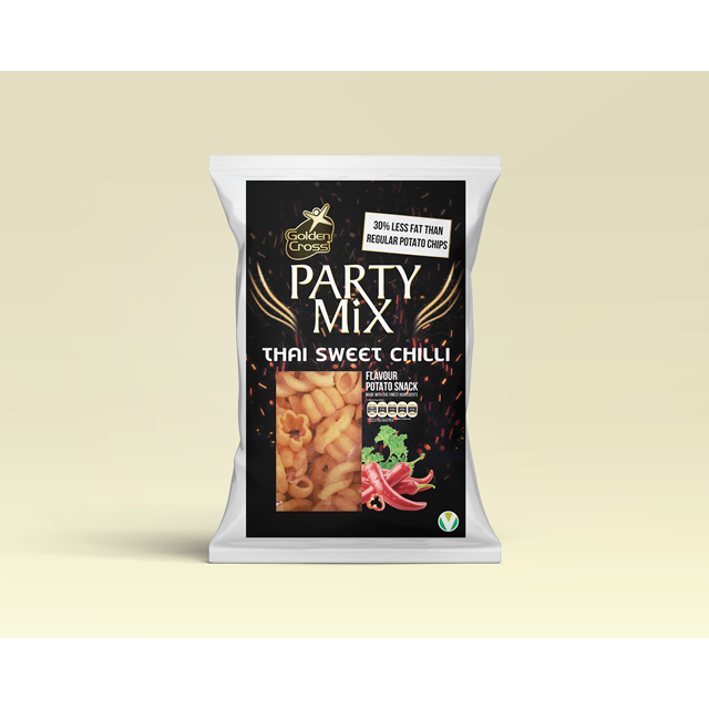Golden Cross Party Mix Thai Sweet Chilli 125g 12 Pack