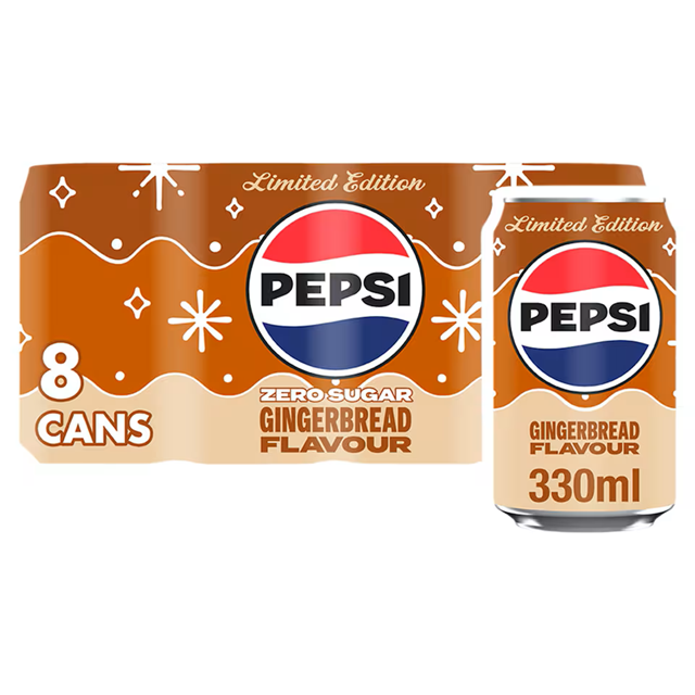 Pepsi Gingerbread Zero Sugar 330ml