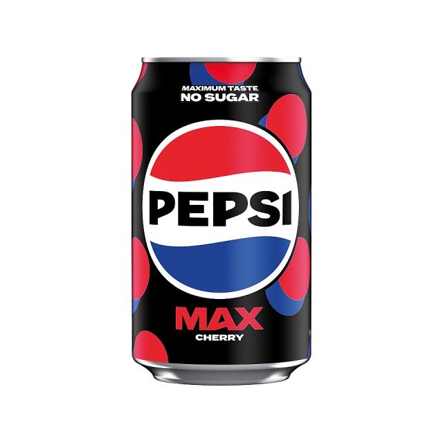 Pepsi Max Cherry Cans 330ml (24 Pack)