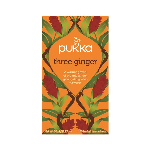 PUKKA THREE GINGER TEA