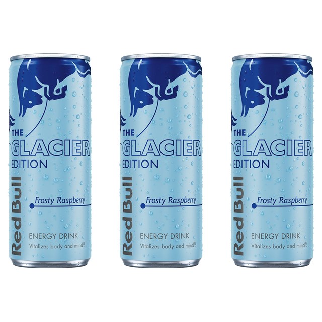 Red Bull £2.80 Editions Glacier Frosty Raspberry 12x473ml