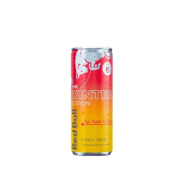 RED BULL £1 WINTER APPLE 12X250ml