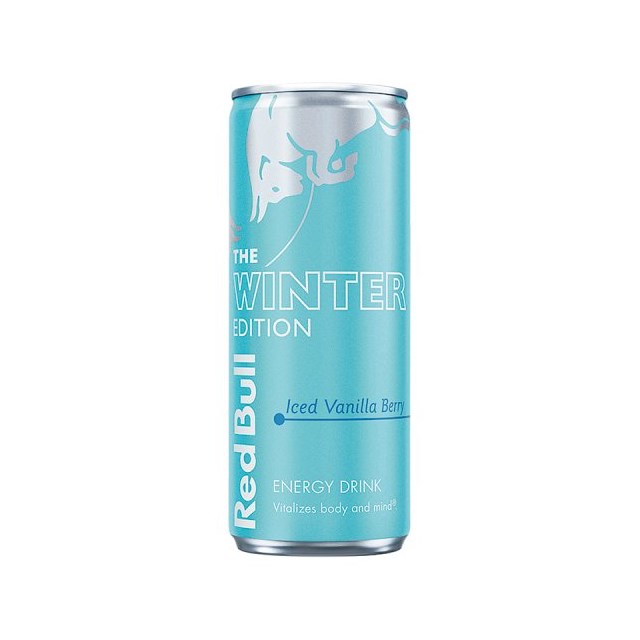 RED BULL £1.65 EDITIONS ICED VANILLA BERRY 250ml 12 Pack