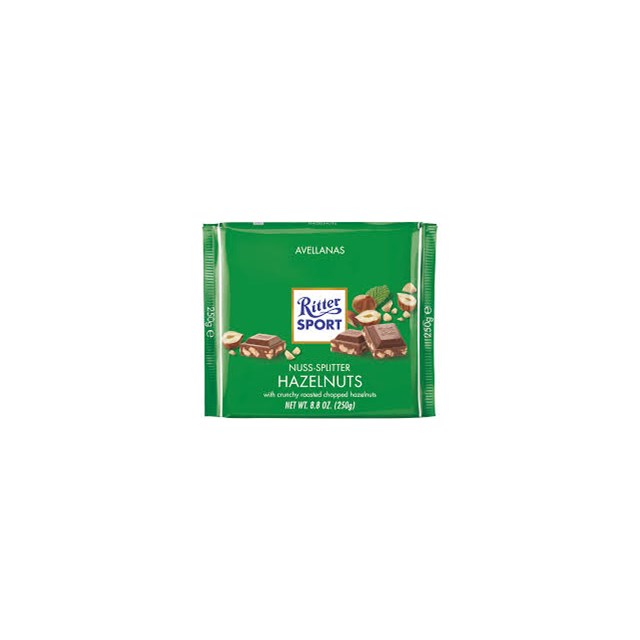 RITTER CHOC CHOPPED HAZELNUT