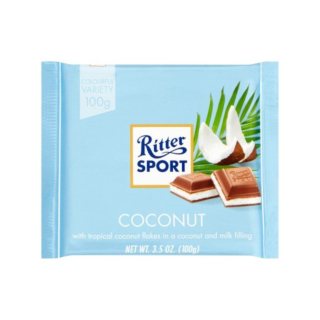 RITTER MILK CHOC COCONUT
