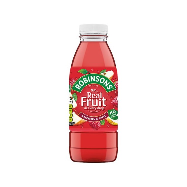 Robinsons Raspberry & Apple 500ml 24 Pack