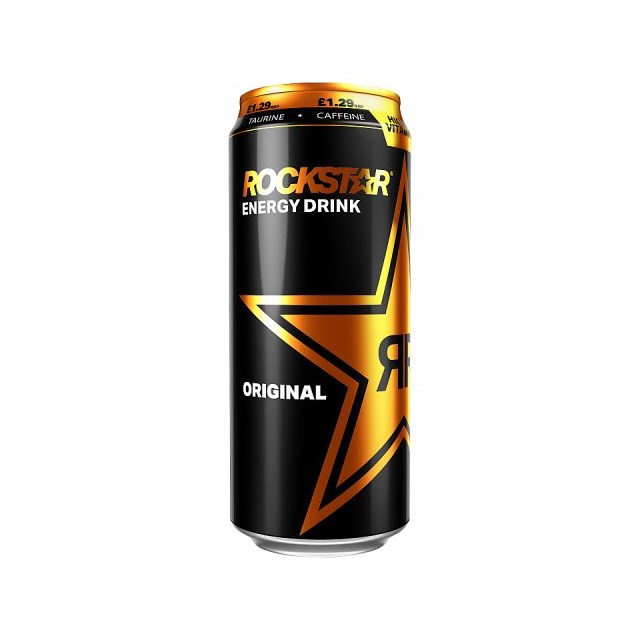 Rockstar Energy Drink Original £1.29 500ml 12 Cans