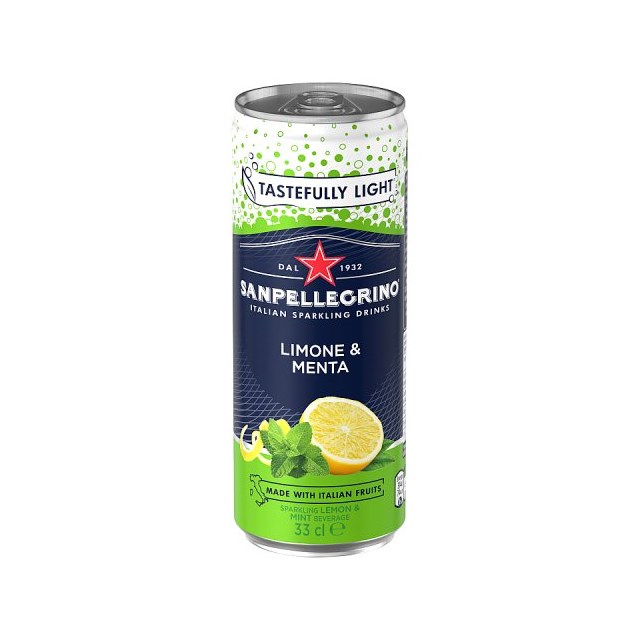 SANPELLEGRINO LEMON & MINT 330ml (12 PACK)