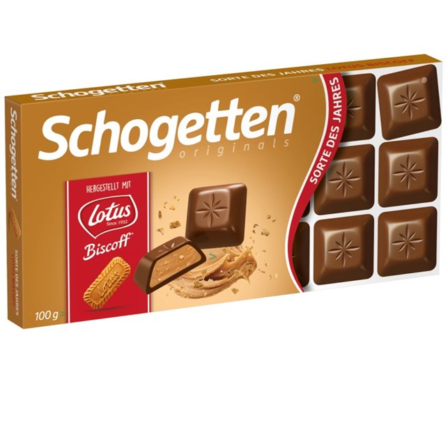 (GERMAN IMPORT) LOTUS SCHOGETTEN SINGLE BAR 100g