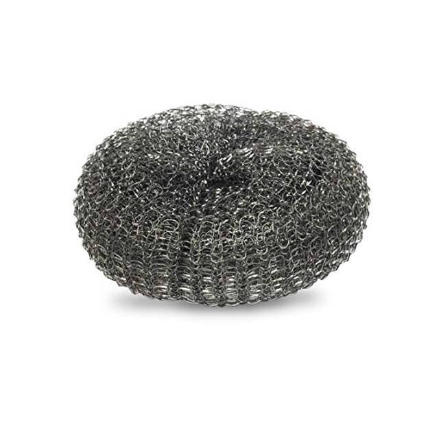 GALVANISED PAN SCOURER - MEDIUM 10 PACK