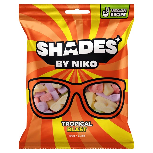 Shades By Niko Tropical Blast 150g 18 Pack