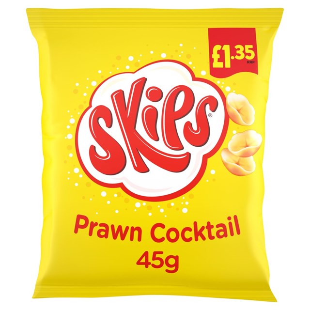 Skips Prawn Cocktail 45g 16 Pack £1.35