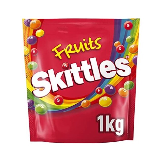 Skittles Original Fruits Giant 1KG Bag