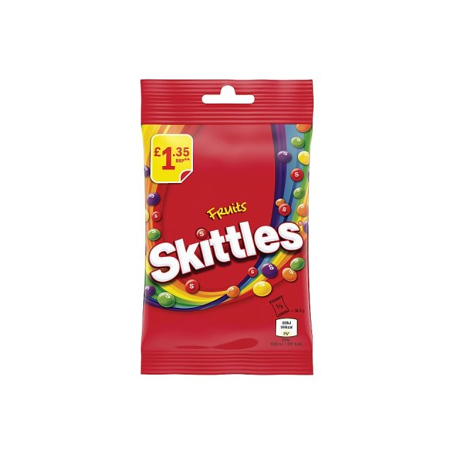 Skittles Fruits 109g £1.35 14 Pack