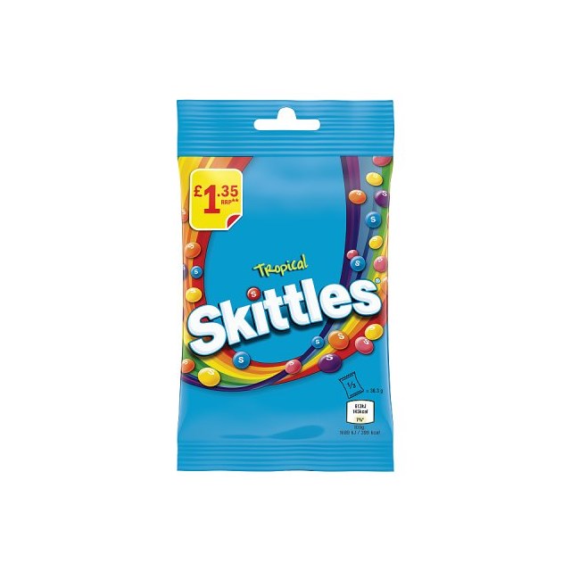 Skittles Tropical 109g £1.35 14 Pack