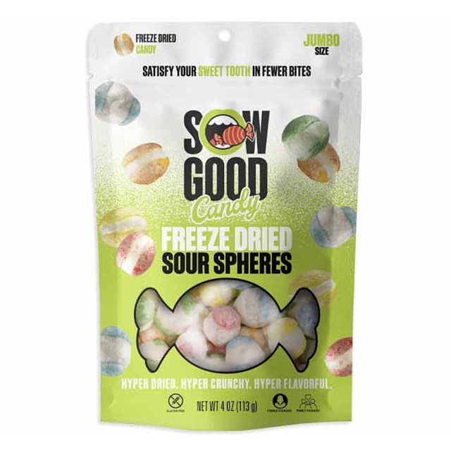 Sow Good Freeze Dried Sour Spheres 113g