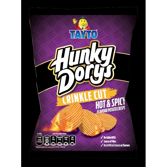 Hunky Dory Hot & Spicy 130g 12Pack