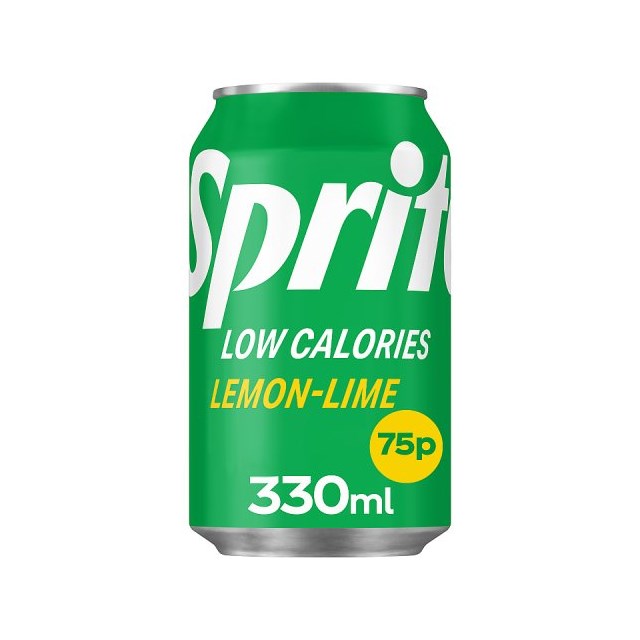 Sprite Lemon & Lime 330ml 75p (24 Pack)