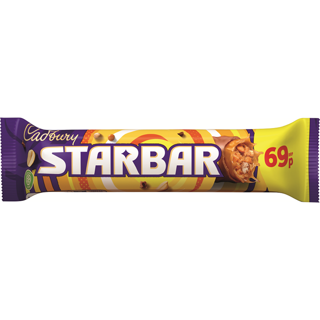 Cadburys Starbar 49g 69p (32 Pack)