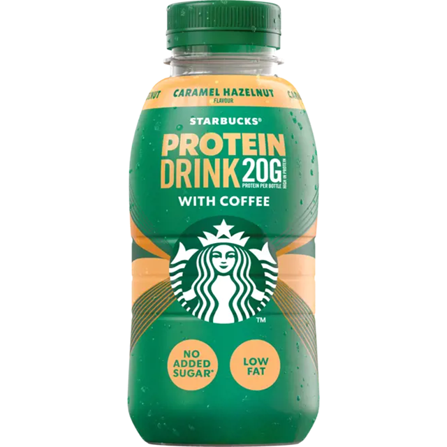 Starbucks Protein Caramel Latte 330ml 8 Pack