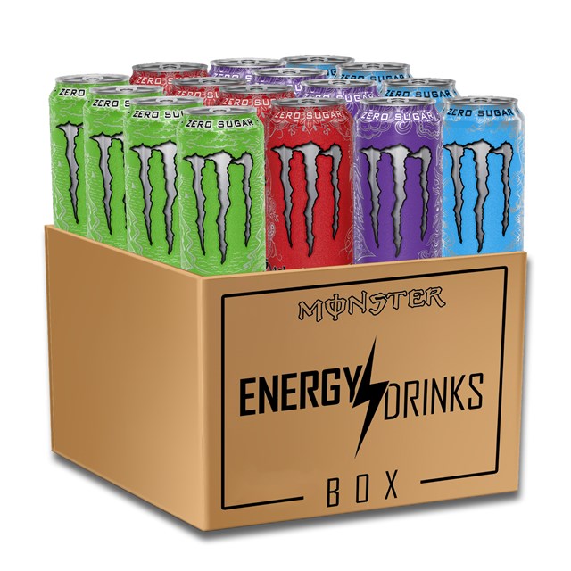 Monster Energy Monthly Subscription Box (Sugar Free) Monster Energy Monthly Subscription Box (Sugar Free)