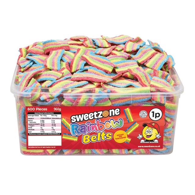 SWEETZONE 1P TUBS Rainbow Belts