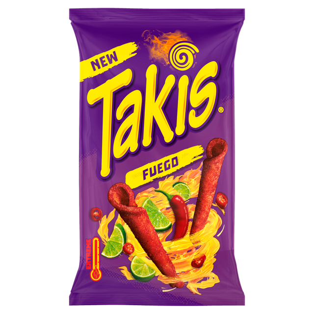 TAKIS 55g FUEGO CORN SNACK (48 Pack)